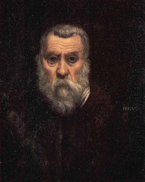 Self-portrait., Jacopo Tintoretto